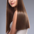 Style Thermal Smoothing Brush Ceramic Hair Straightening Tool with Indicator Light