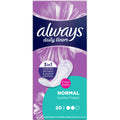 Always Comfort Normal Fresh Scent Panty Liners, 20 Pieces