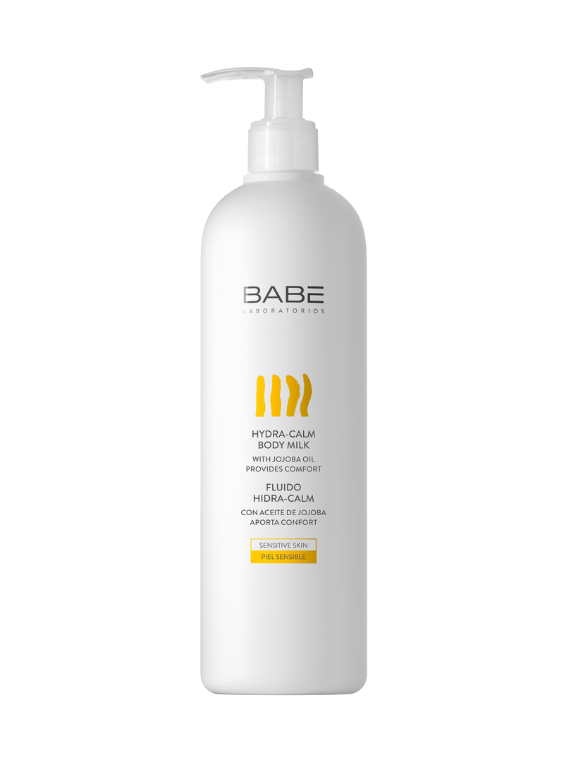 Babe Hydra-Calm Body Milk Lotion Soothing and Moisturising Care for Dry Sensitive Skin 500 ml