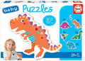 Educa Borras Baby Dinosaur Puzzles, 5 Progressive Puzzles, 2 to 5 Pieces
