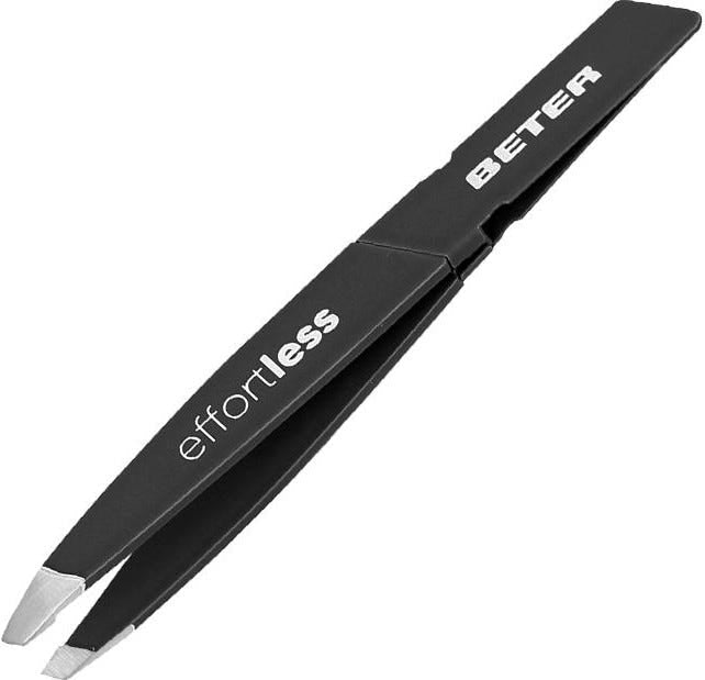 Beter Effortless Slanted-Tip Tweezers Stainless Steel 8 cm