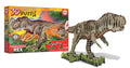 Educa Borras T Rex 3D Creature Cardboard Puzzle, 82 Pieces, 61 cm