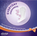 Always Wrapped Pantyliner Comfort Protect Normal Individually Wrapped 20 Count