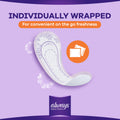Always Wrapped Pantyliners Comfort Protect Normal Individually Wrapped 40 Count