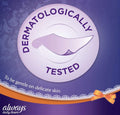 Always Wrapped Pantyliners Comfort Protect Normal Individually Wrapped 40 Count