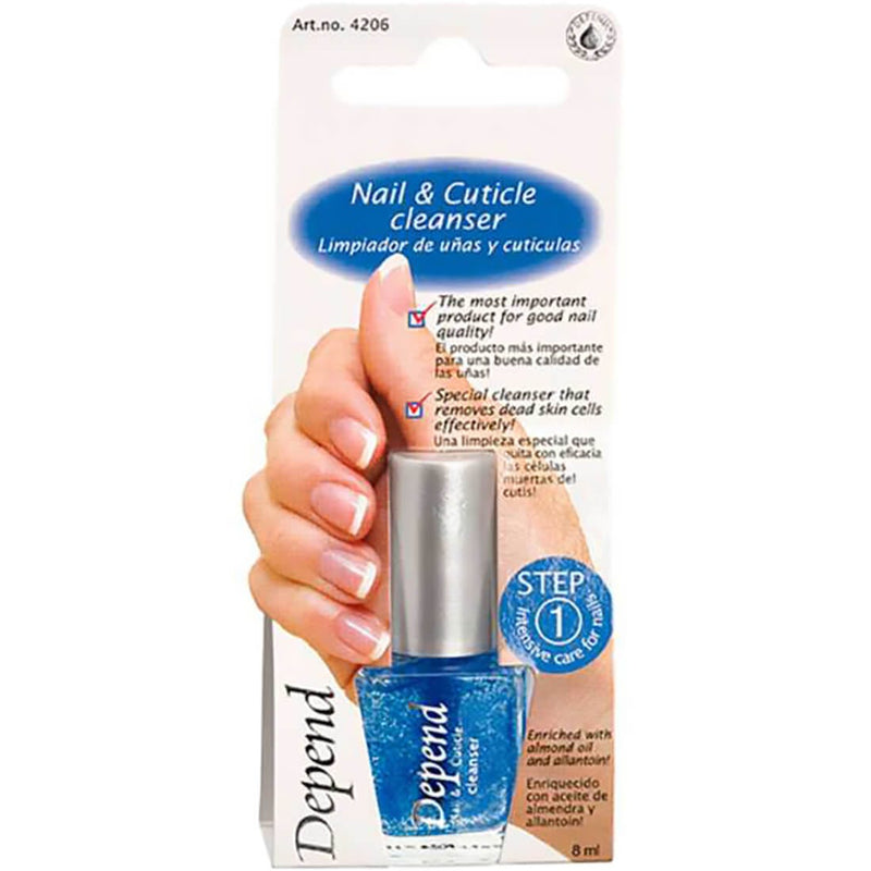 Depend Nail Care Nail & Cuticle Cleanser Liquid Nail Treatment 4206