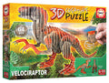 Educa Borras 3D Velociraptor Puzzle 64 Pieces, 55 cm