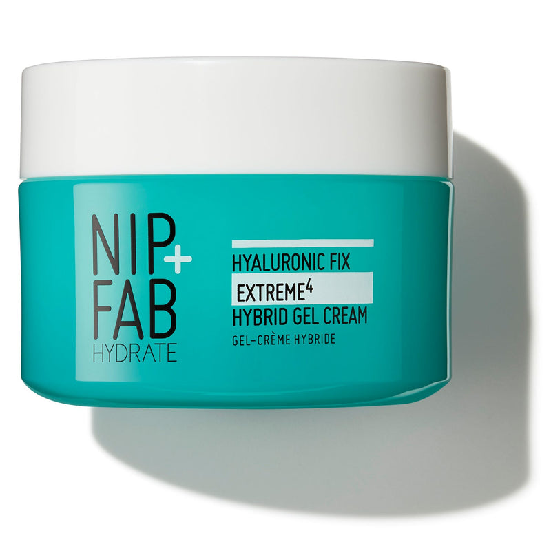 Nip+Fab Hyaluron Fix Extreme4 Hybrid Gel Cream 2% Lightweight Moisturizer 50 ml