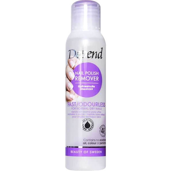 Depend Fast/Odourless Acetone-Free Nail Polish Remover for Natural Nails, 100 ml