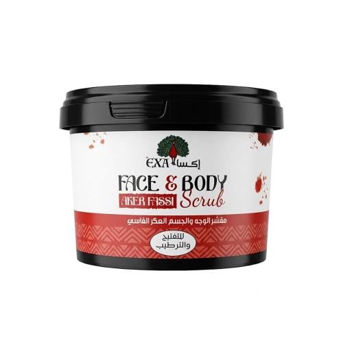 Exa Aker Fassi Face and Body Scrub Exfoliating Formula 400g