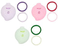 Beter Folding Hair Brush With Mirror, Soft Ball-Tip Bristles & Hair Ties