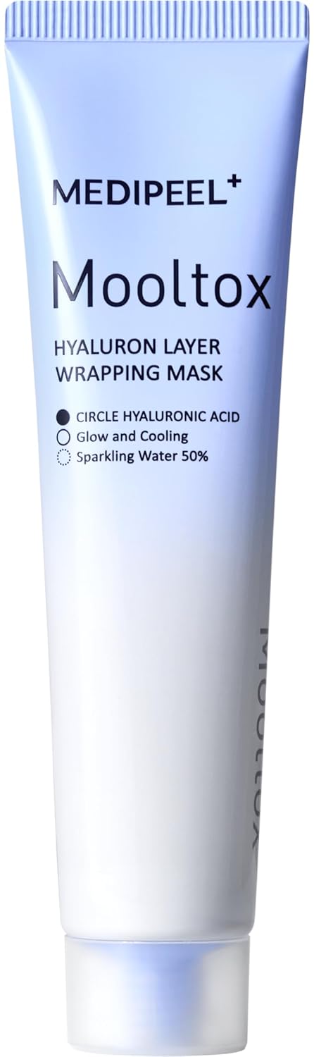 MediPeel Hyaluronic Acid Layer Mooltox Wrapping Mask Hydrating Cooling Peel-Off Facial Mask