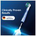 Oral-B Cross Action Electric Toothbrush Replacement Heads, Angled Bristles, White, 2 Count