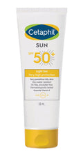 Cetaphil Sun Light Gel SPF 50+ Broad-Spectrum Sunscreen for Sensitive and Oily Skin, 50 ml