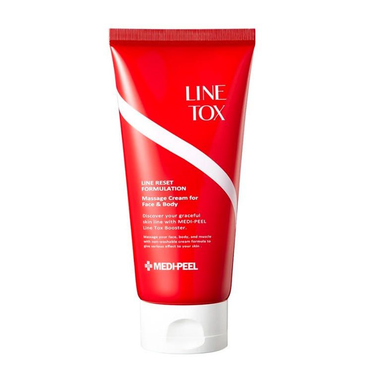 Medi-Peel Line Tox Booster Massage Cream Peptide Firming Pumpkin and Garcinia Extracts