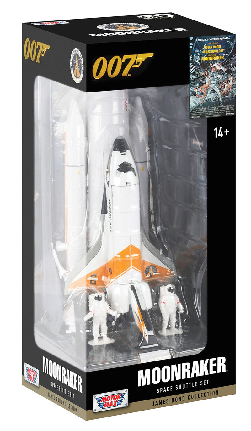 Motormax James Bond Moonraker Space Shuttle Set Die-Cast Diorama