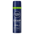 NIVEA MEN DEEP Shaving Foam, Black Carbon, Ultra Glide Technology