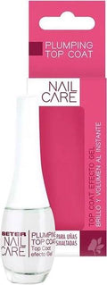 Beter Plumping Top Coat Gel Effect Nail Polish, UV Filter, Semi-Transparent, Quick-Dry