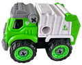 Lei Meng Toys Mini Car DIY Toy Bricks Recycling Truck Building Set, 26 Pieces, Ages 6+