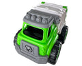 Lei Meng Toys Mini Car DIY Toy Bricks Recycling Truck Building Set, 26 Pieces, Ages 6+