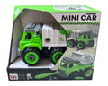 Lei Meng Toys Mini Car DIY Toy Bricks Recycling Truck Building Set, 26 Pieces, Ages 6+