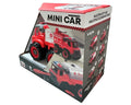 Lei Meng Toys Mini Car DIY Toy Bricks Fire Extinguisher Truck, 28 Pieces, Ages 6+