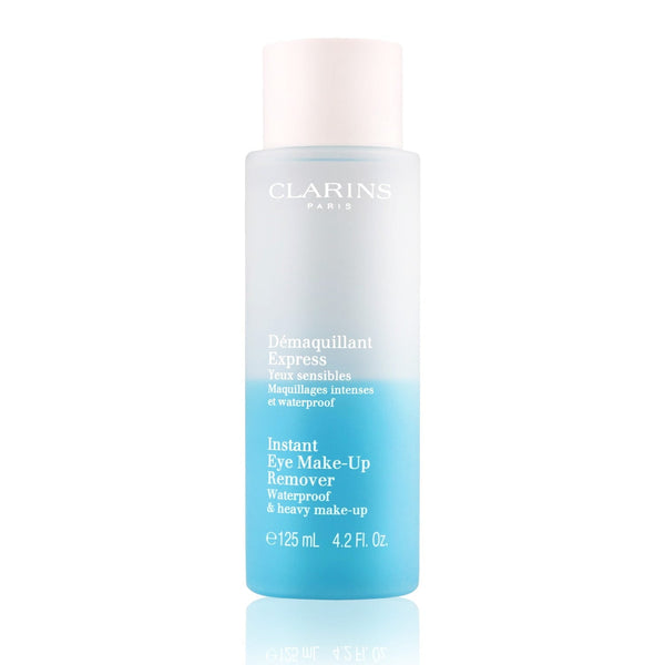 Clarins Instant Eye Make-Up Remover Liquid Cornflower & Rose Water 125 ml