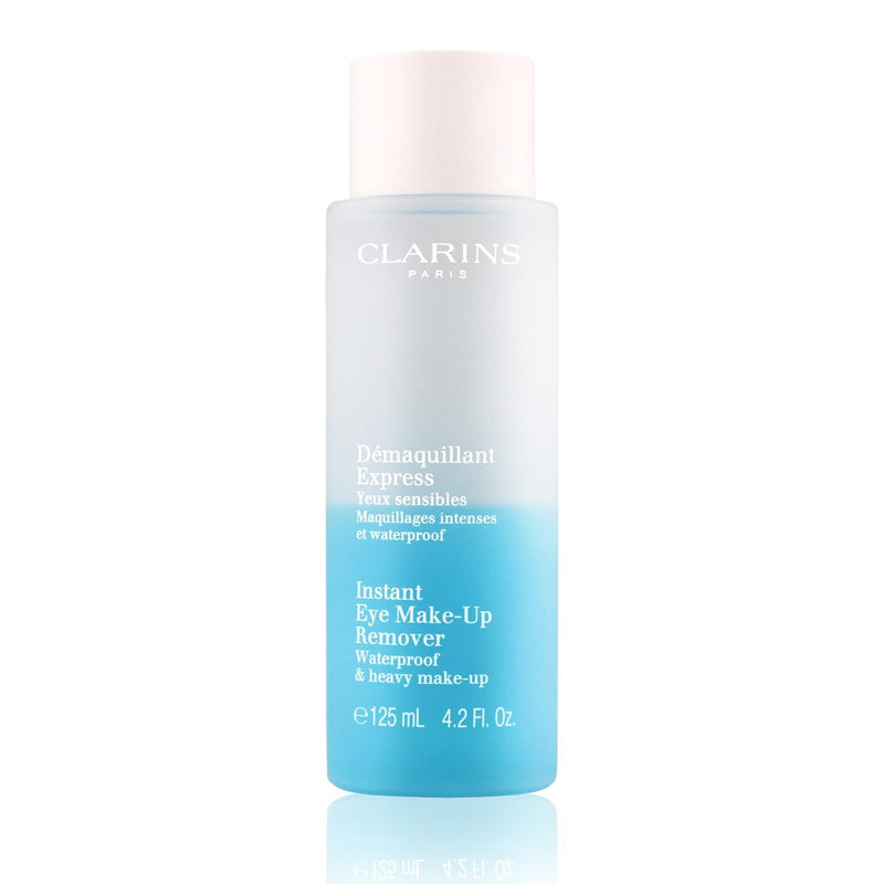 Clarins Instant Eye Make-Up Remover Liquid Cornflower & Rose Water 125 ml