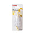 Pigeon Flexible Silicone Bottle Nipples, Slow Flow S, 0+ Months, 2 Pieces