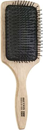 Beter Paddle Cushion Brush Nylon Barbs Oak Wood
