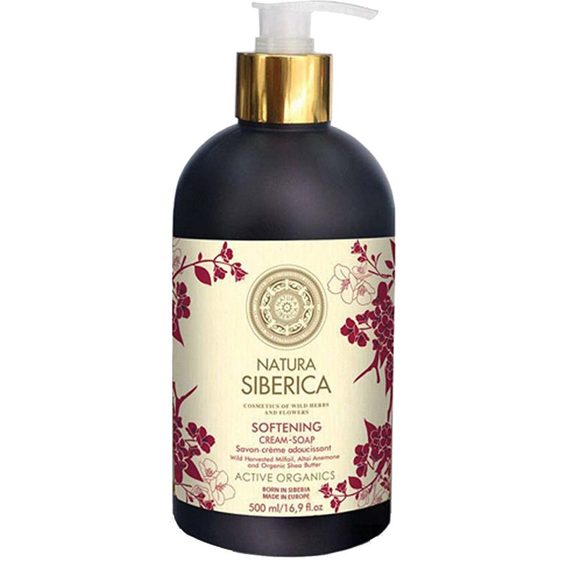 Natura Siberica Softening Cream Soap Cream Hand Wash Shea Butter Oat 500 ml