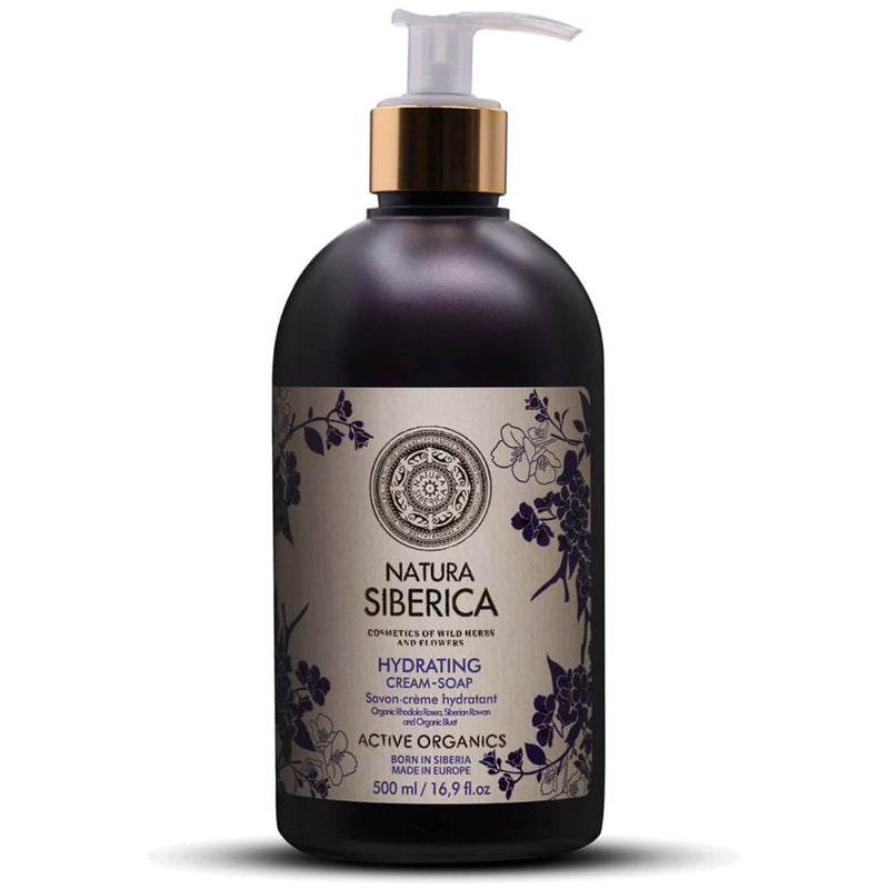 Natura Siberica Hydrating Cream Soap Hand Wash, Siberian Herbs, 500 ml