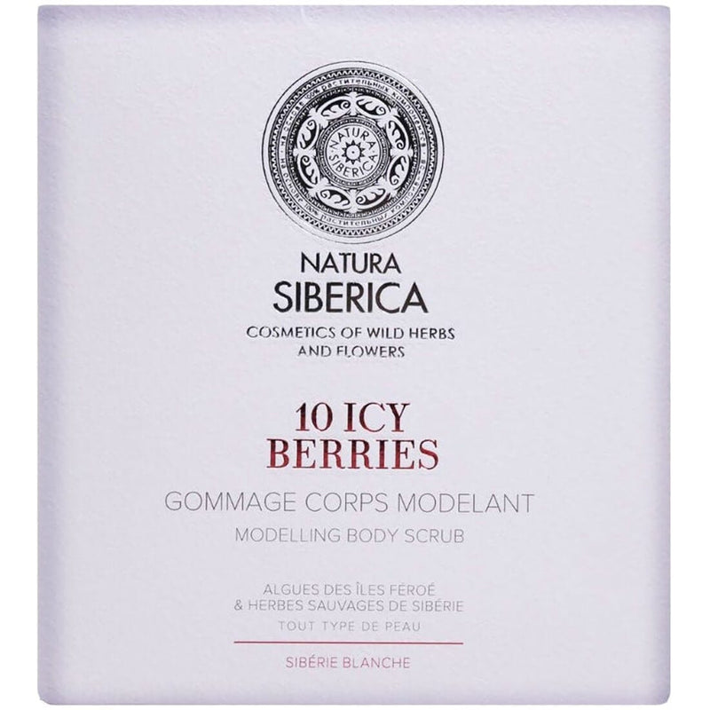 Natura Siberica 10 Icy Berries Modelling Body Scrub, 370 ml