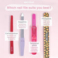 Beter Retractable Tempered Glass Nail File, Smooth Filing Surface, 1 Pc