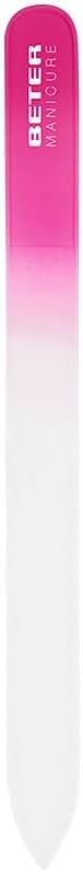 Beter Tempered Glass Nail File Durable Soft-Finish Nail Shaper