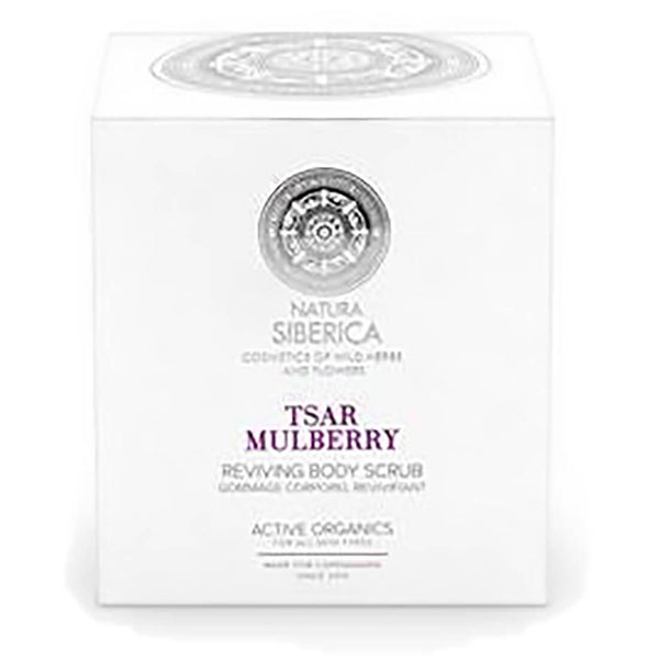 Natura Siberica Reviving Body Scrub Exfoliating Formula Tsar Mulberry 370 ml