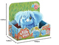 Jiggly Pets Walking Elephant Interactive Musical Toy Blue
