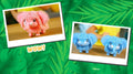 Jiggly Pets Walking Elephant Interactive Musical Toy Blue