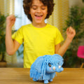 Jiggly Pets Walking Elephant Interactive Musical Toy Blue