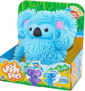 Jiggly Pets Walking Koala Toy, Blue, Rubbery, Sound Effects