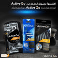 Active Go Body Razors Pivoting Head Ceramic-Coated Blade 3 Pieces
