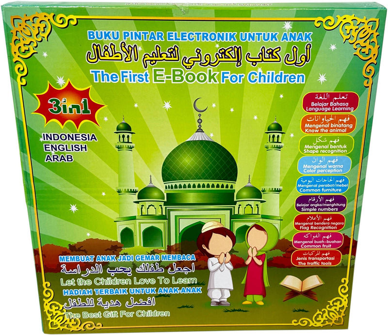 Ozen Star Electronic Arabic English Learning Machine, Interactive Lessons, 3 AA Batteries Required