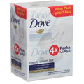 Dove Beauty Bar Soap White 4 Pack, 4 x 135 g