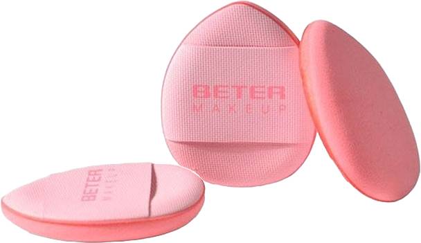 Beter 3 Mini Concealer Rubycell Sponges, Ultra-Soft Reusable Makeup Applicators
