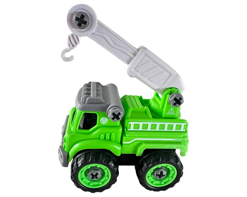 Lei Meng Toys Mini Car DIY Toy Bricks Waste Management Truck, 27 Pieces