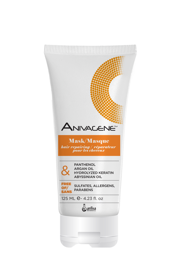 Anivagene Hair Repairing Mask Cream with Panthenol, Argan Oil & Keratin 125 ml