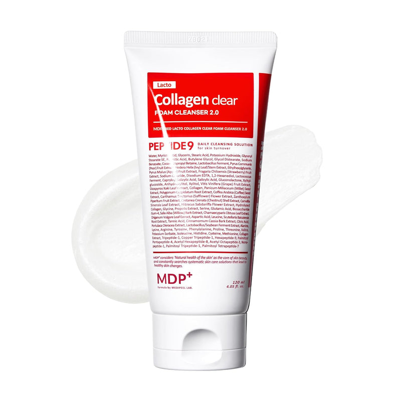 Medi-Peel Red Lacto Collagen Clear Form Cleanser Foam AHA BHA 300ml