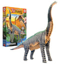 Educa Borras 101 Creature 3D Brachiosaurus Cardboard Puzzle, 101 Pieces
