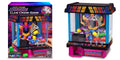 Ambassador Games Electronic Arcade Claw Crane Game Hyper Neon Black Series with 10 Capsules and 6 Tokens