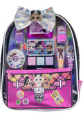Townley Girl L.O.L. Surprise! Makeup Gift Backpack Set, Lip Gloss, Nail Polish, Brush and Nail Gems
